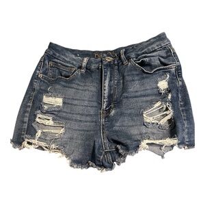 Rue21 Ripped Blue Jean Shorts